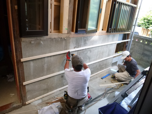 外壁板金・塗装の施工例