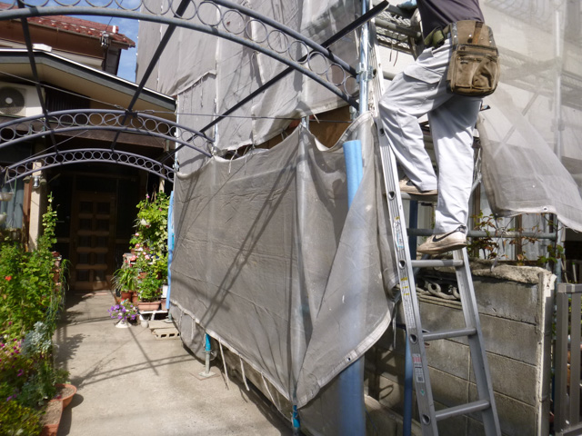 外壁板金・塗装の施工例