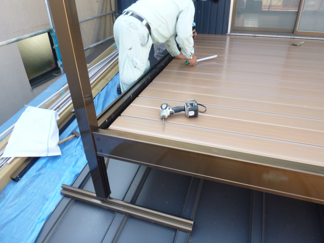 外壁板金・塗装の施工例