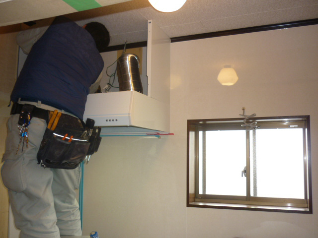 キッチン施工例