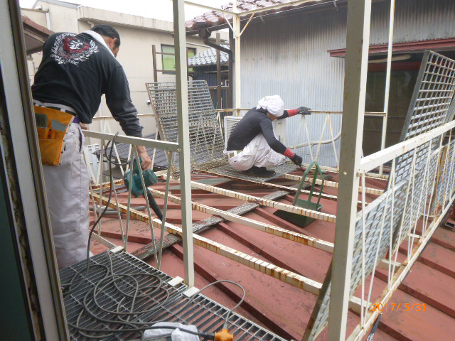 外壁板金・塗装の施工例
