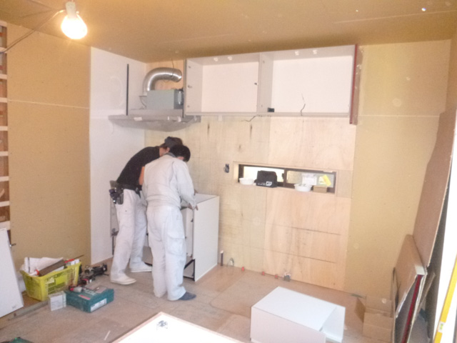 キッチン施工例