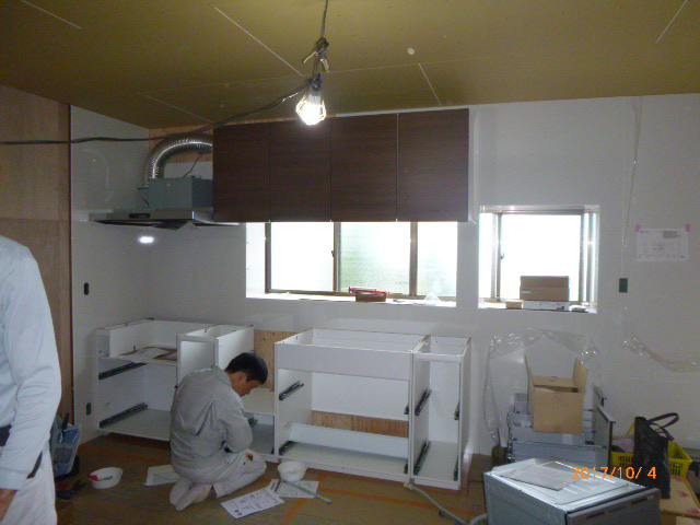 キッチン施工例