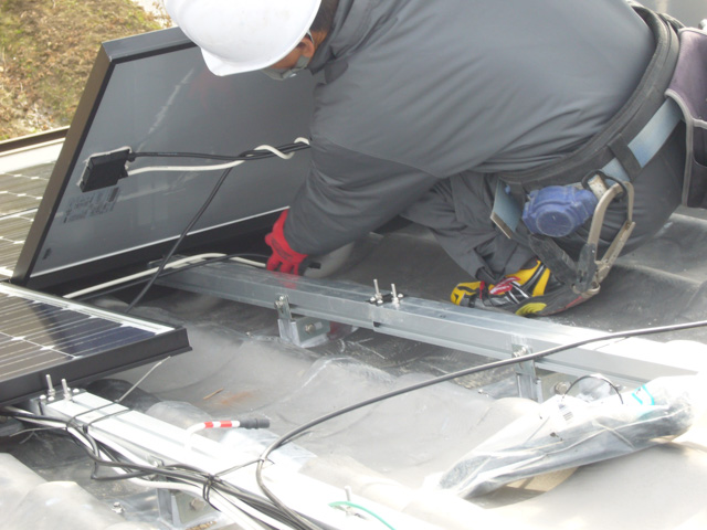 新エネルギーの施工例