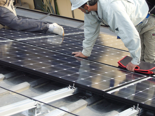 新エネルギーの施工例