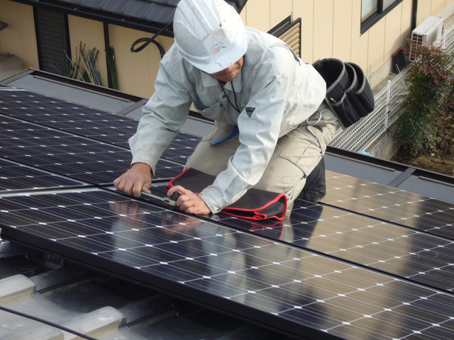 新エネルギーの施工例