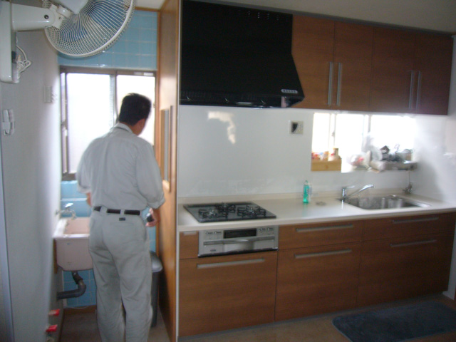 キッチン施工例