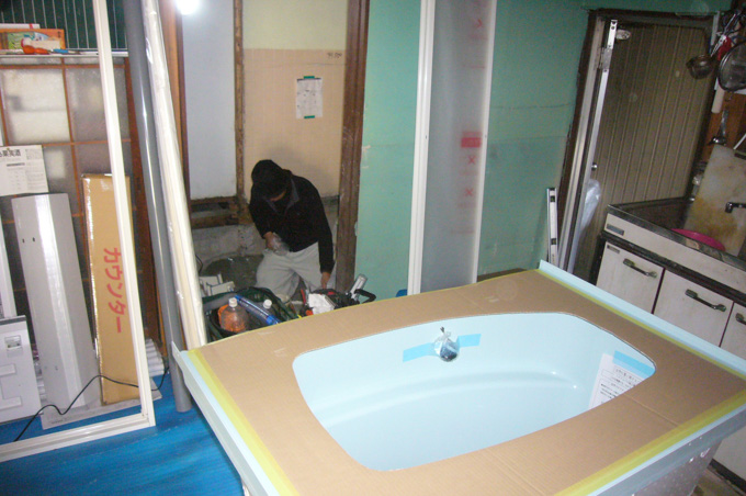 浴室施工例