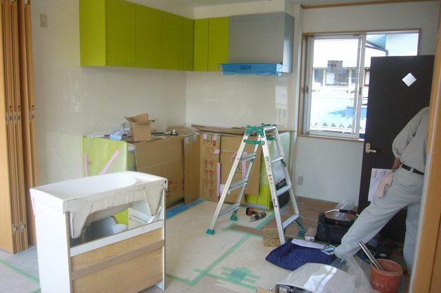 キッチン施工例