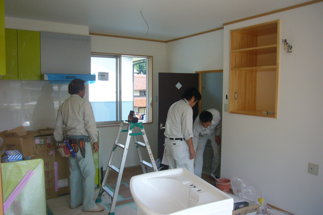 キッチン施工例